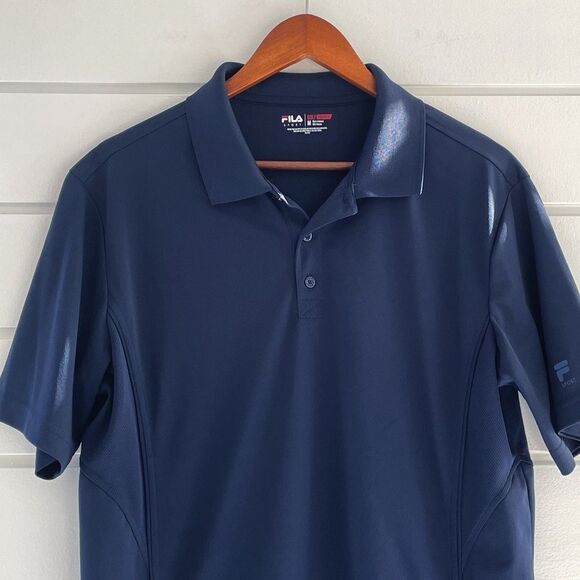 Men's FILA Sport Athletic Fit Golf® Classic-Fit Pro Core Performance Polo Medium - Picture 5 of 9